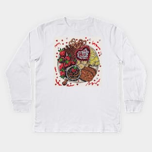 Festive Dessert Pack Kids Long Sleeve T-Shirt